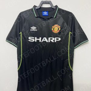 98/99 Manchester United third Away Retro Football Jersey