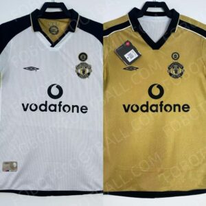 01/02 Manchester United Centennial commemorative edition Double sided Reversible