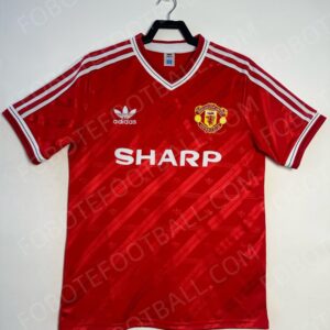 86/88 Manchester United Home Retro Football Jersey