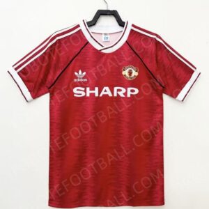 90/92 Manchester United Home Retro Football Jersey