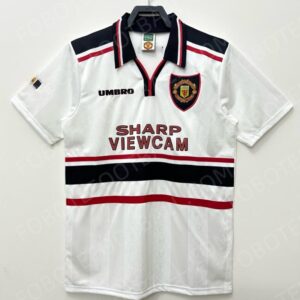 98/99 Manchester United Away Retro Football Jersey