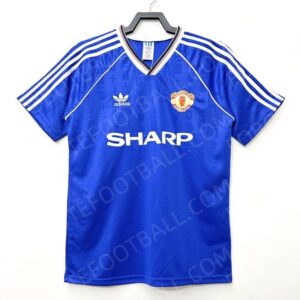 88/90 Manchester United 2nd Away Retro Football Jersey