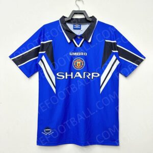 96/97 Manchester United 2nd Away Retro Football Jersey
