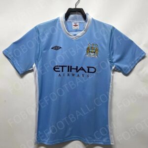 11/12 Manchester City Home Retro Football Jersey