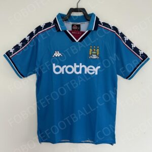 97/98 Manchester City Home Retro Football Jersey