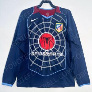 04/05 Atlético de Madrid Away Retro Football Jersey Long sleeves