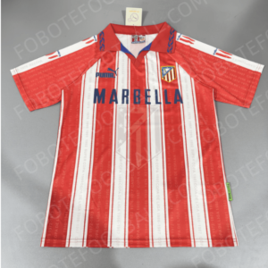 95/96 Atlético de Madrid Home Retro Football Jersey