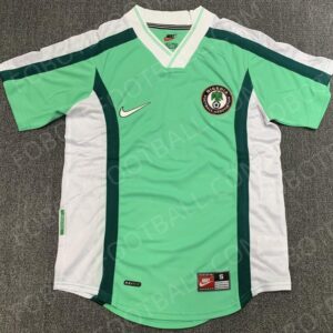 1998 Nigeria Home Retro Football Jersey