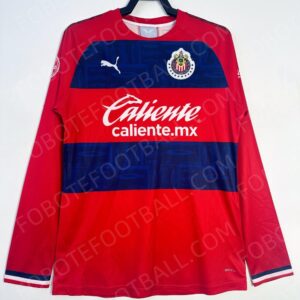 19/20 Chivas Away Retro Football Jersey Long sleeves