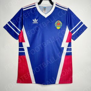 1990 Yugoslavia Home Retro Football Jersey