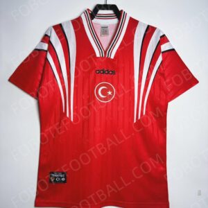 1996 Turkey Home Retro Football Jersey