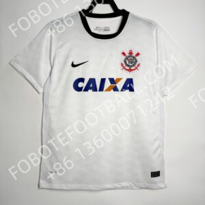 12/13 Corinthians Home Retro Football Jersey
