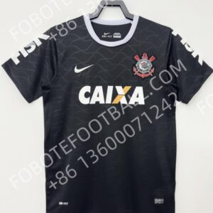 08/09 Corinthians Away Retro Football Jersey