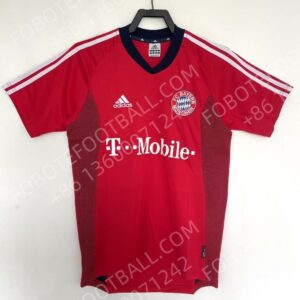 02/03 Bayern Home Retro Football Jersey