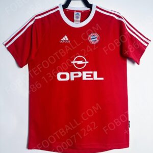 01/02 Bayern Home Retro Football Jersey