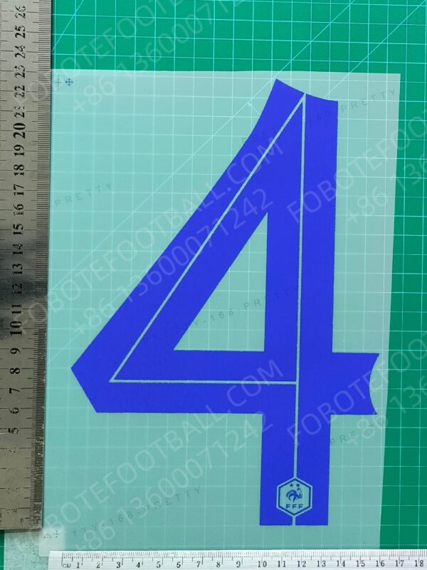 France 2023 Away Player Nameset for Football Shirt Any Name & Number - Image 10