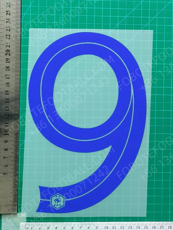France 2023 Away Player Nameset for Football Shirt Any Name & Number - Image 15