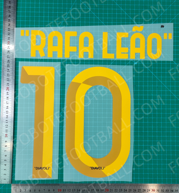 AC Milan  2024-25 THIRD AWAY Nameset for Football Shirt Any Name & Number