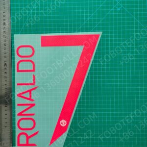 Manchester United 21/22 Home & Away Retro Player Nameset Printing