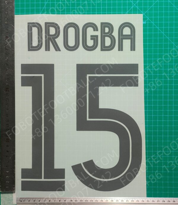 Chelsea 04/05 Away Retro Nameset for Football Shirt - Image 2