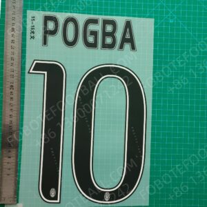 Juventus 15/16 Home Retro Player Nameset for Football Shirt
