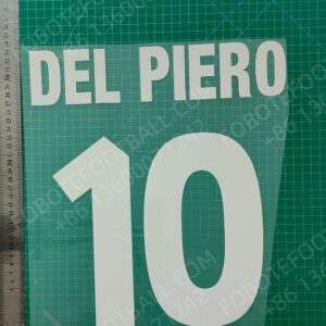 Juventus 99/00 Retro Player Nameset for Football Shirt