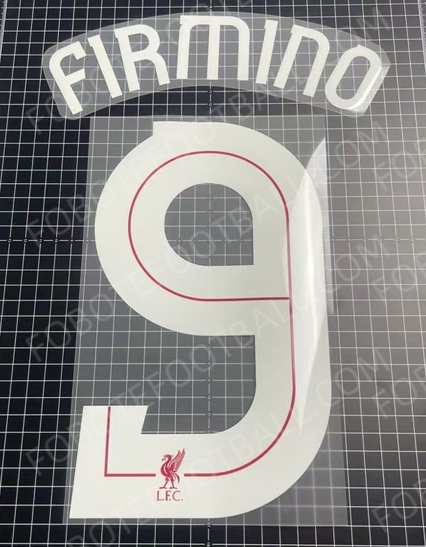 2014-18 Liverpool Home Name Number Set - Image 2