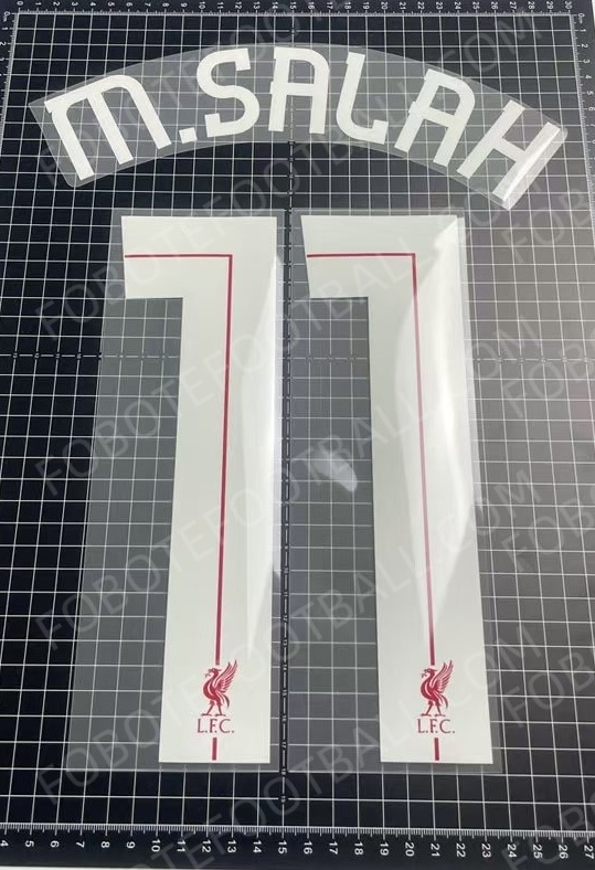 2014-18 Liverpool Home Name Number Set - Image 4