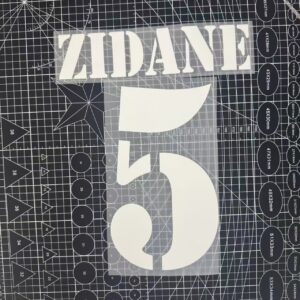 2001-03 Real Madrid Away Name Number Set