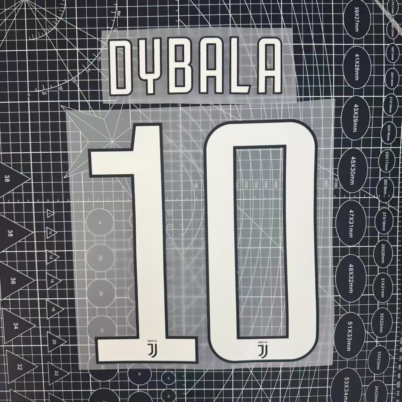 2017-18 Juventus Home Name Number Set #10 DYBALA